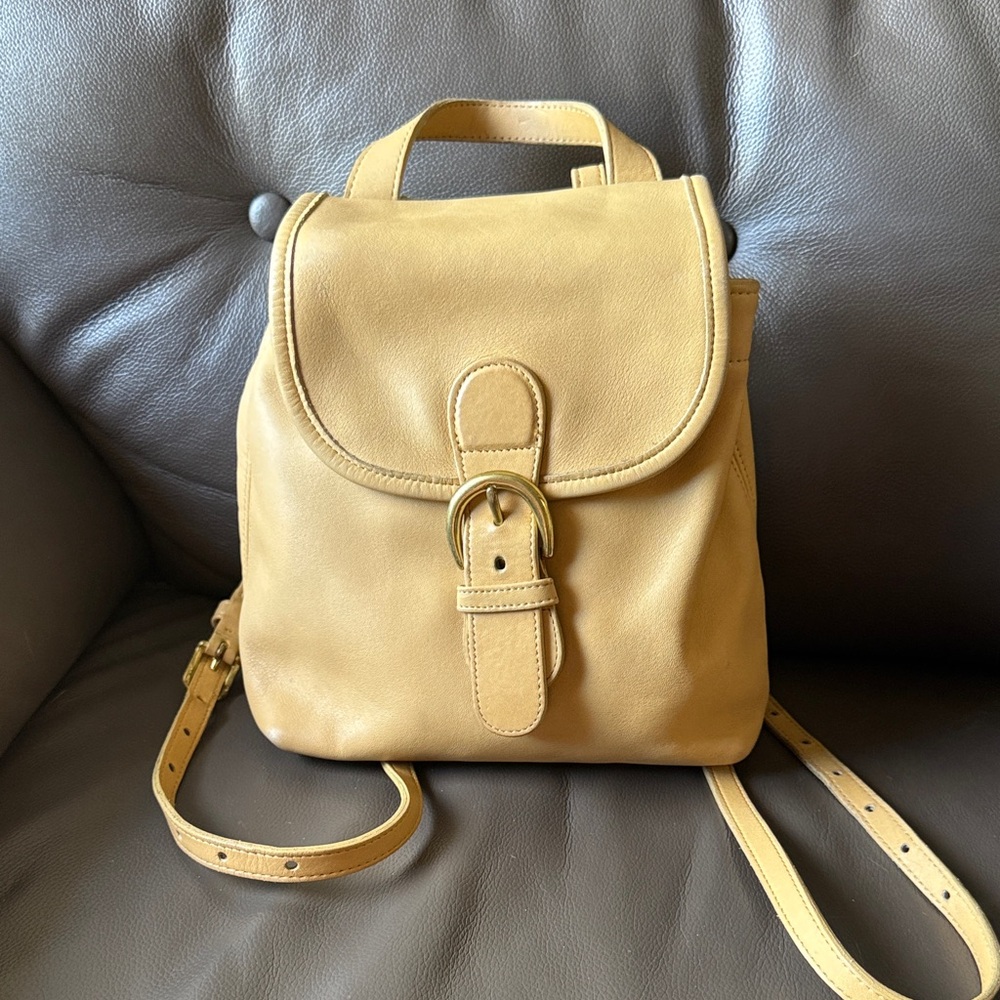 Vintage Coach Chamois Bantam Bag Style # 4152 Backpack Mini Bag